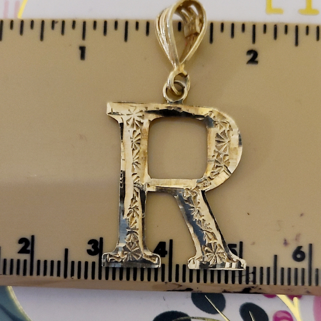 10k Real Solid Gold Pendant